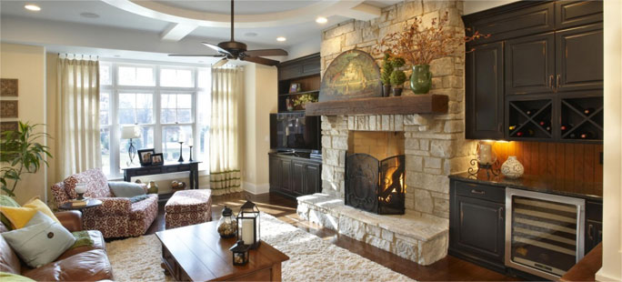 Stacked Stone Fireplaces: Stamping Your Unique Fingerprint on Your Home